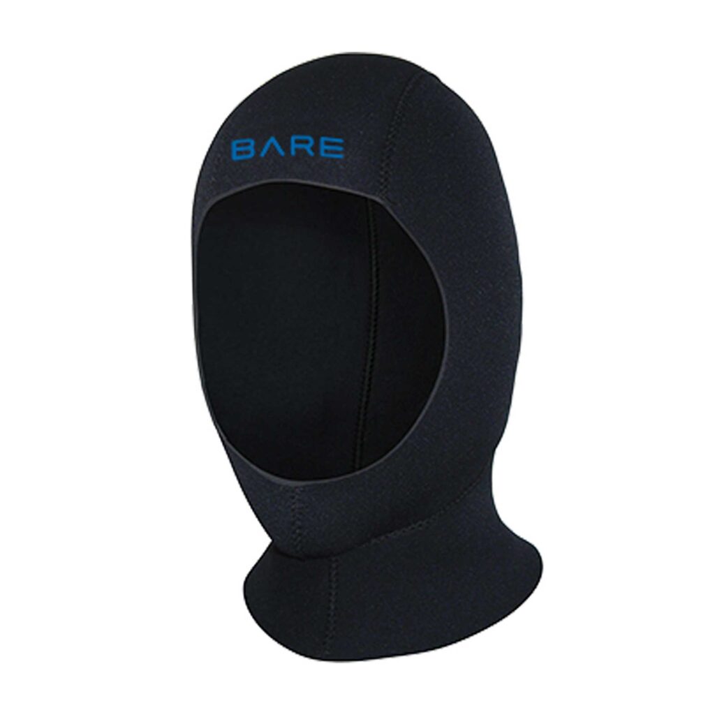 BARE 5mm Drysuit Hood Dive Gear Australia