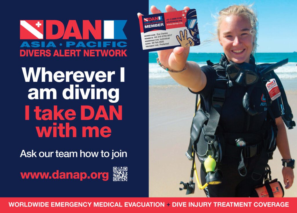 DAN World Scuba Diving Insurance