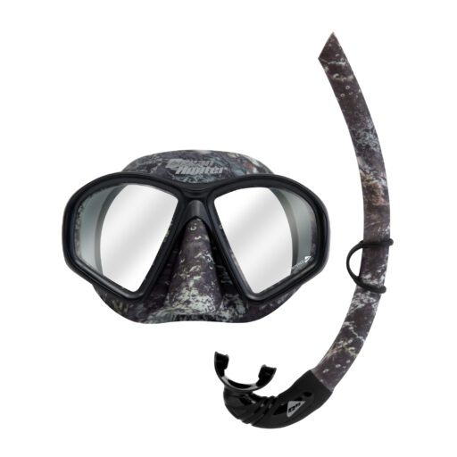 Phantom Camo Mask & Snorkel Set