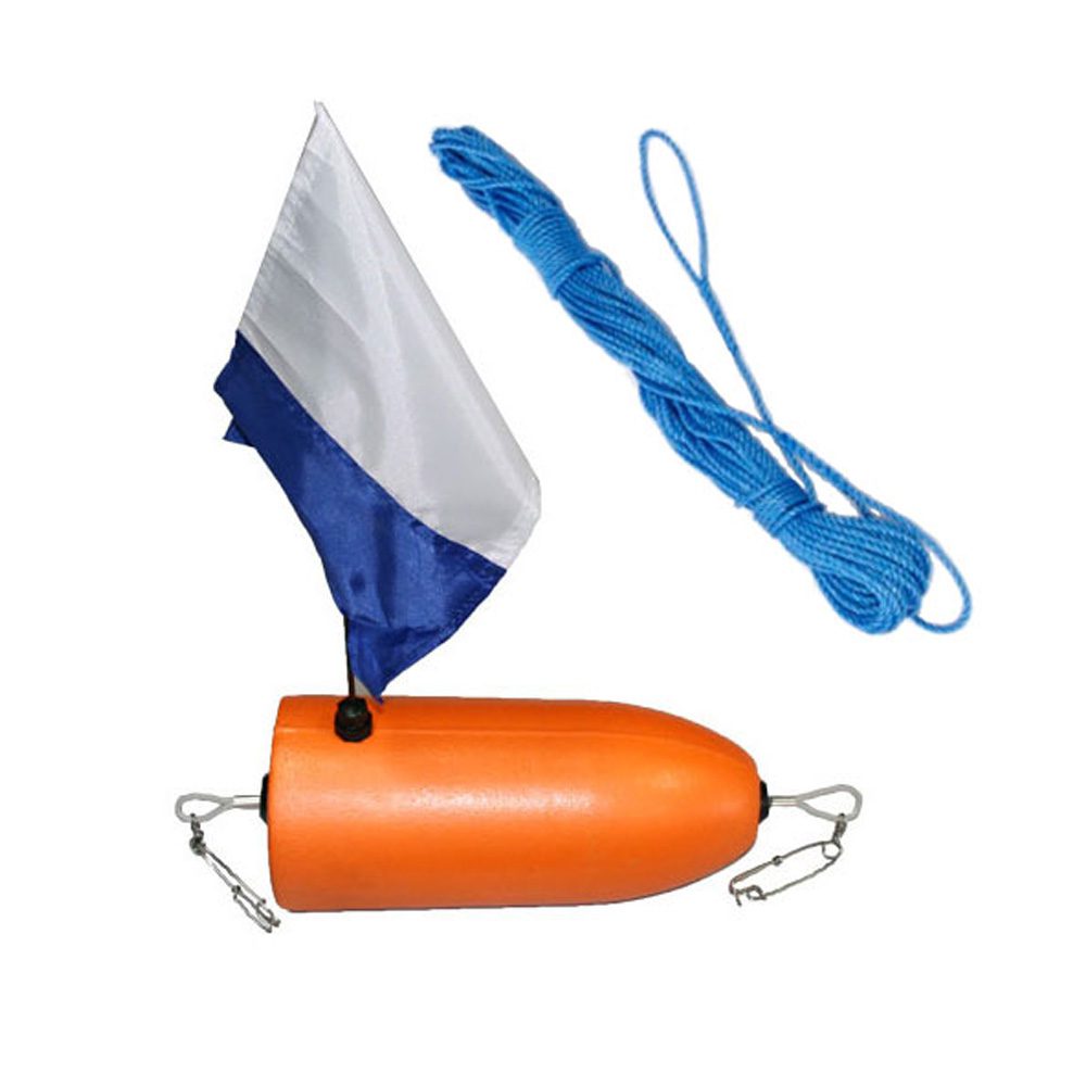 Cressi 5L Econo Float And Flag With 15m Float Line