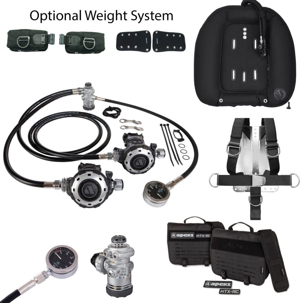 Apeks MTXRC Twin Scuba Package Dive Gear Australia