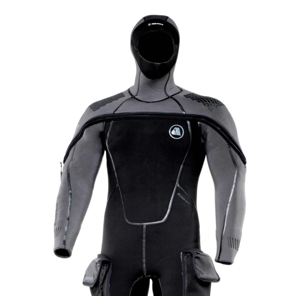 Apeks THERMIQ 8/7mm SemiDry Wetsuit Men's Dive Gear Australia