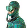 HuntMaster-HARBINGER-Camo-Diving-Mask-Green-water
