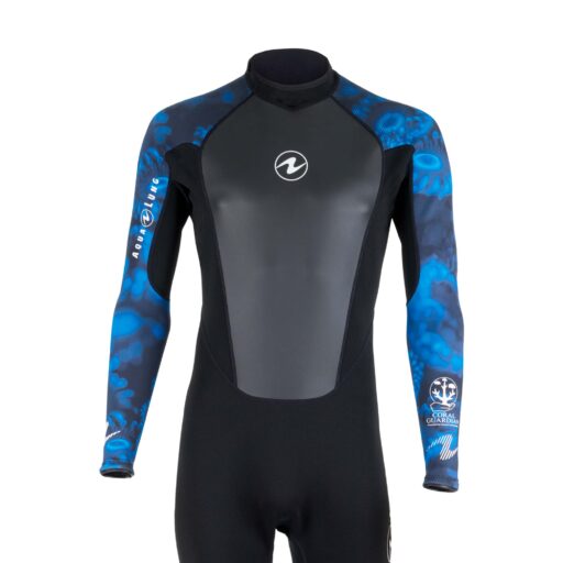 Aqualung HydroFlex 3mm Coral Guardian Wetsuit men's Blue