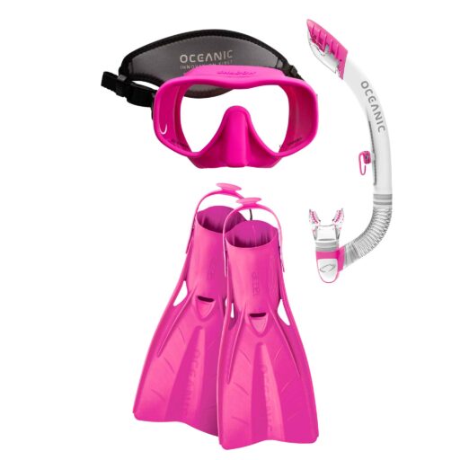 Oceanic-Shadow-Mask-Snorkel-&-Fins-Pink