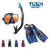 TUSA Powerview Pro Snorkel Set