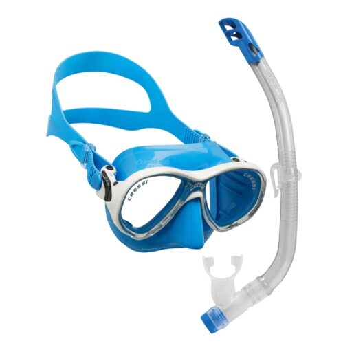 Cressi Marea Junior Mask & Snorkel Set Blue (7-13 yrs)