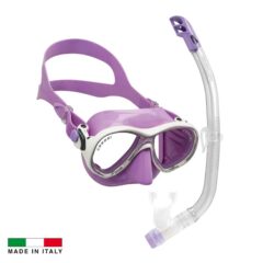 Cressi Marea Junior Mask & Snorkel Set Lilac