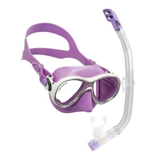 Cressi Marea Junior Mask & Snorkel Set Purple (7-13 yrs)