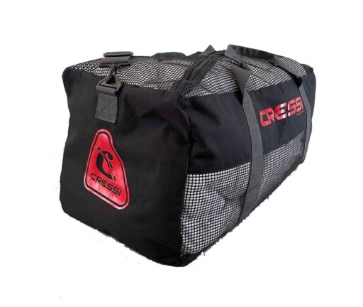Cressi Mesh Gear Bag Black/Red