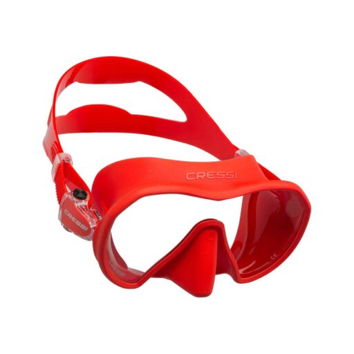 Cressi-Z1-Frameless-Dive-Mask-Red