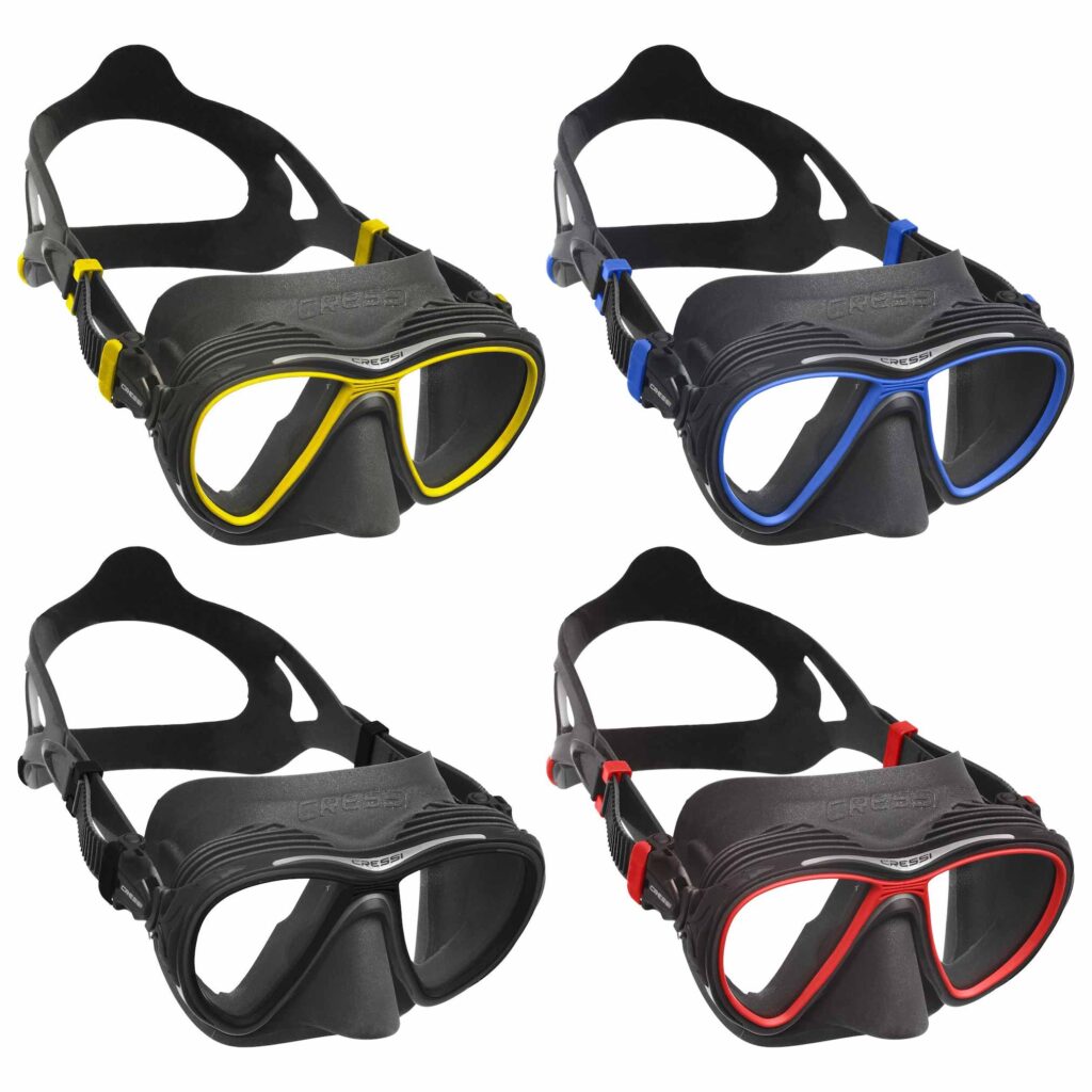 Cressi Quantum Negative Prescription Dive Masks Dive Gear Australia
