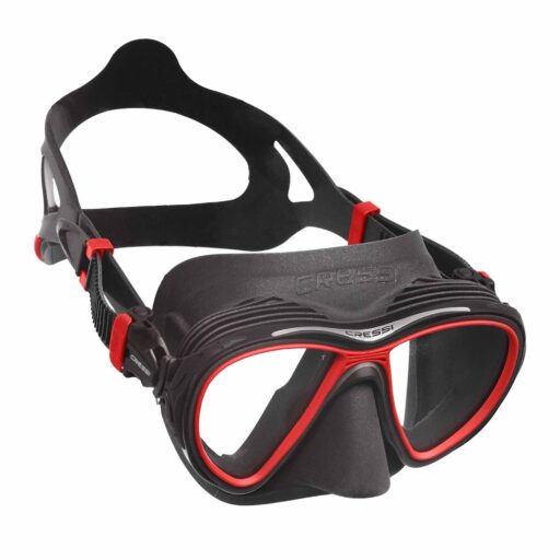 Cressi-Quantum-Dive-Mask-Red-Black-Australia
