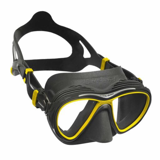 Cressi-Quantum-Dive-Mask-Yellow-Black-Australia