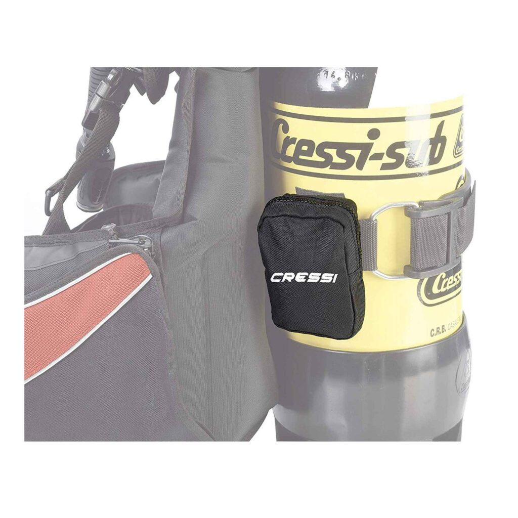 Cressi Tank Strap Weight Pockets Trim Pocket Dive Gear Australia