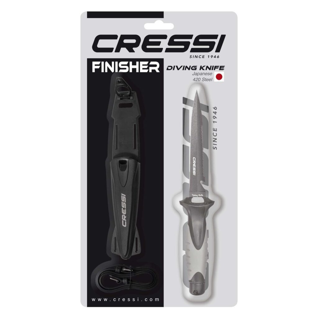 Cressi Finisher Spearfishing Dive Knife Dive Gear Australia