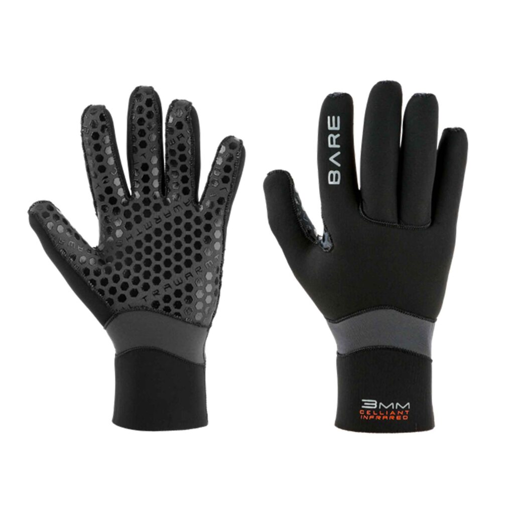 Bare 3mm Ultrawarmth Glove Infrared Thermal Dive Gear Australia 2250