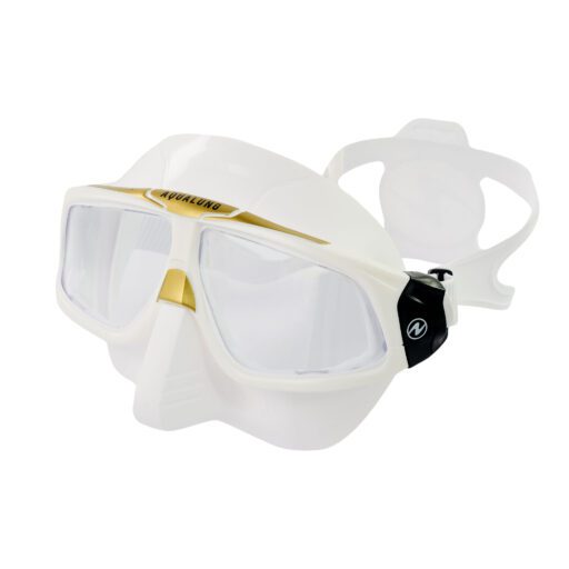Aqualung Sphera X Mask White/Gold Freediving