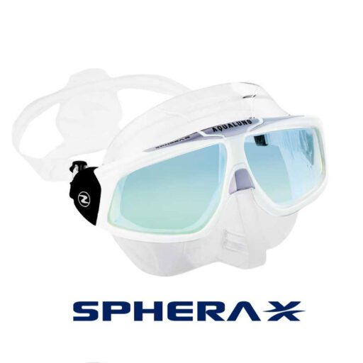Aqualung Sphera X Mask White Mirror Lens MS4700009LMR