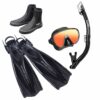 TUSA Duo Pro Snorkelling Packages Small fit