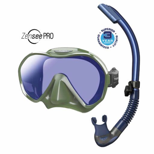 TUSA Zensee Pro Frameless Mask Snorkel Sets M-1010S-MS
