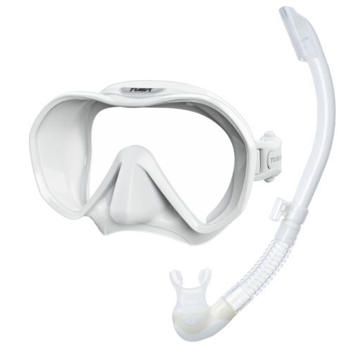 TUSA Zensee Frameless Mask Snorkel Sets WHITE