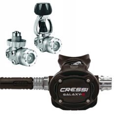 Cressi T10-SC Cromo / Galaxy Adjustable Regulator