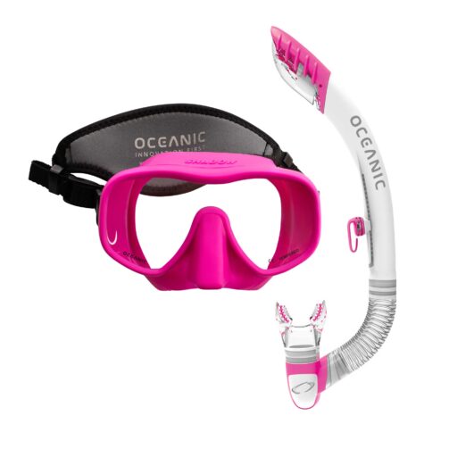 Oceanic Shadow Mask & Snorkel Sets Pink