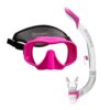Oceanic Shadow Mask & Snorkel Set Pink