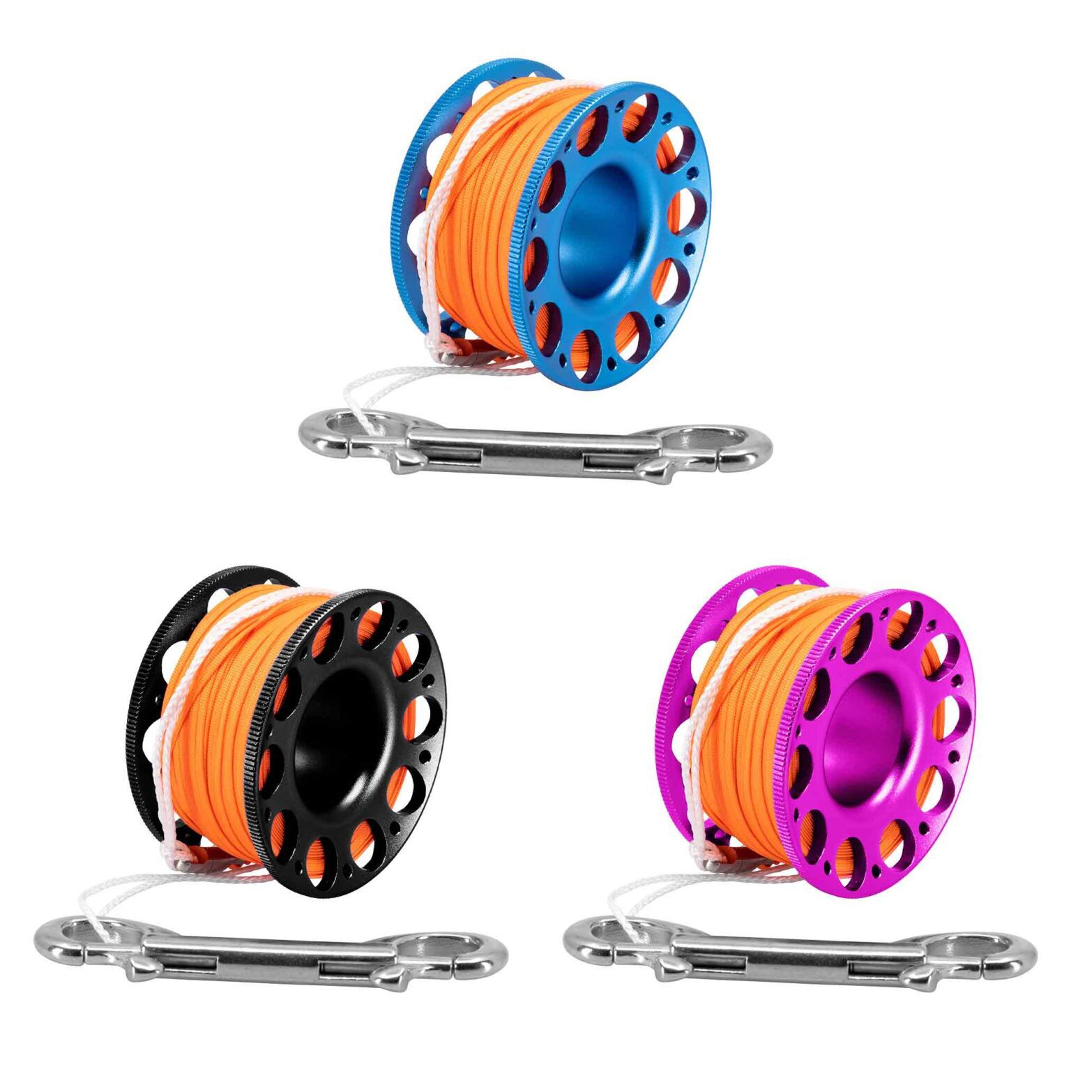 Cressi Aluminium Finger Reel 30m Dive Gear Australia