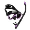 Cressi Ranger Mask And Tao Snorkel Set Lilac / Black