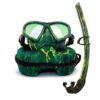 HARBINGER Camo Mask Snorkel Set - Green