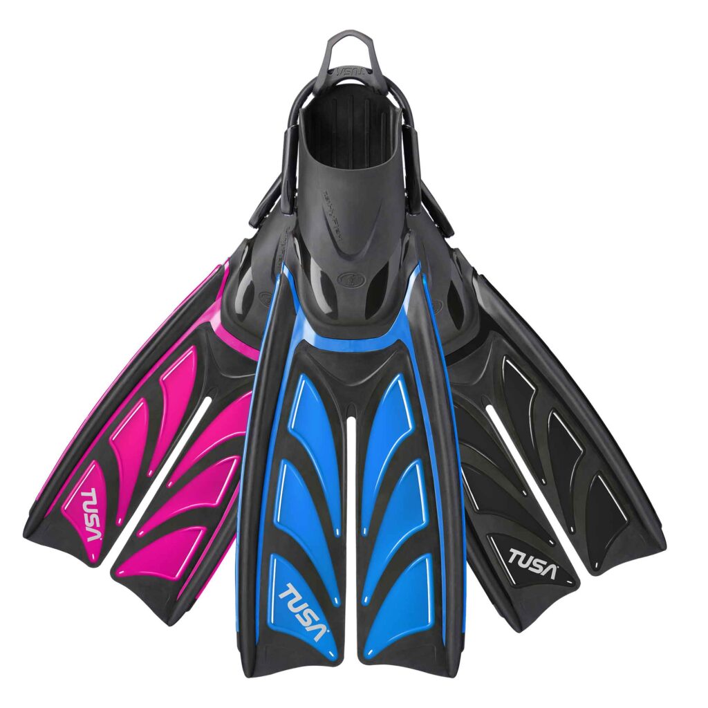 TUSA HyFlex Zoom Dive Fins Cramp Free Diving Dive Gear Australia