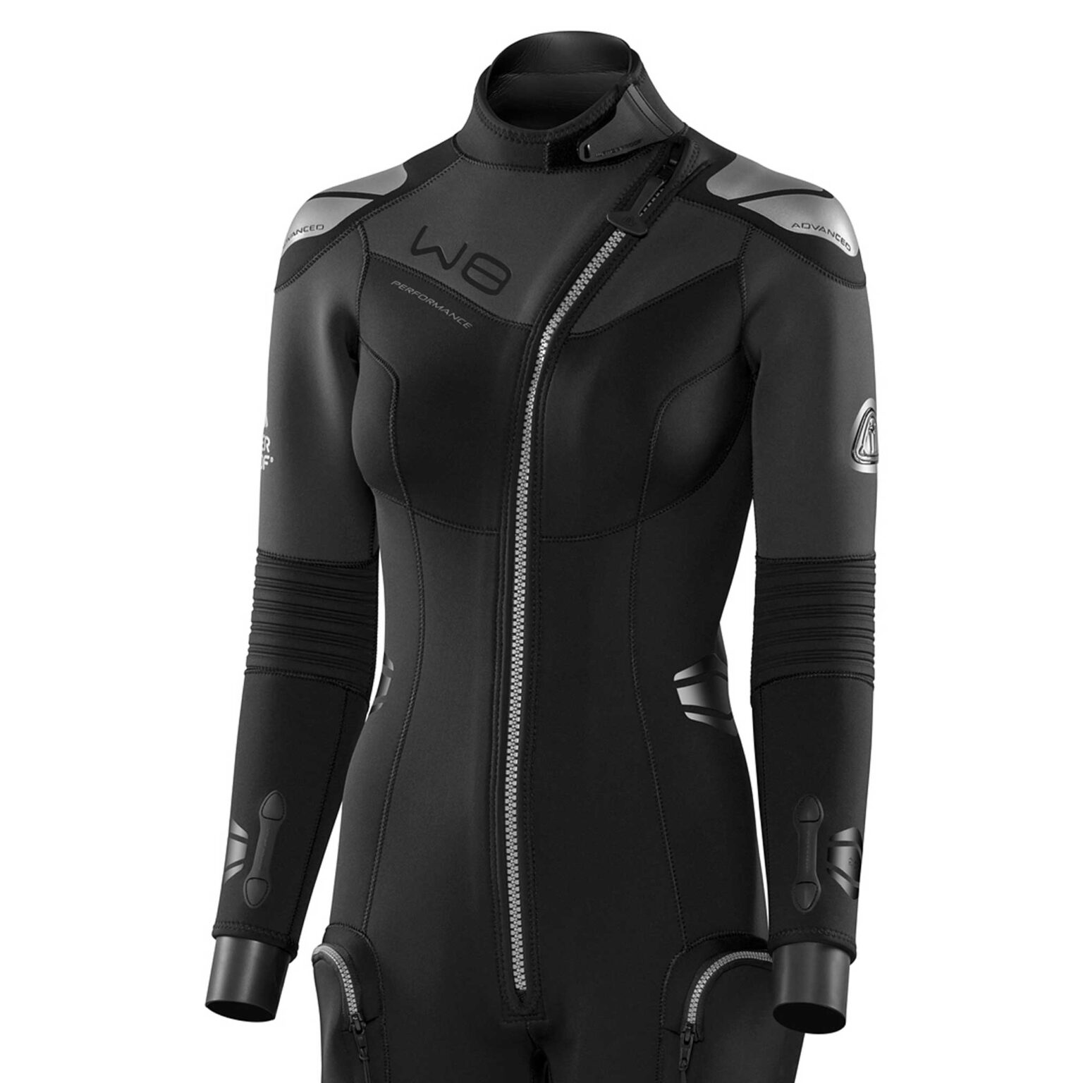 Waterproof W8 7mm Wetsuit Women's Front Zip NEOFLEX Dive Gear