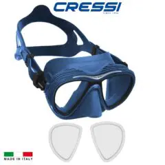 Cressi Metis Dive Mask (Black / Mirrored) 