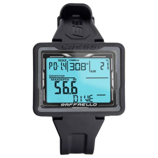 Cressi Raffaello Dive Computer Grey Black