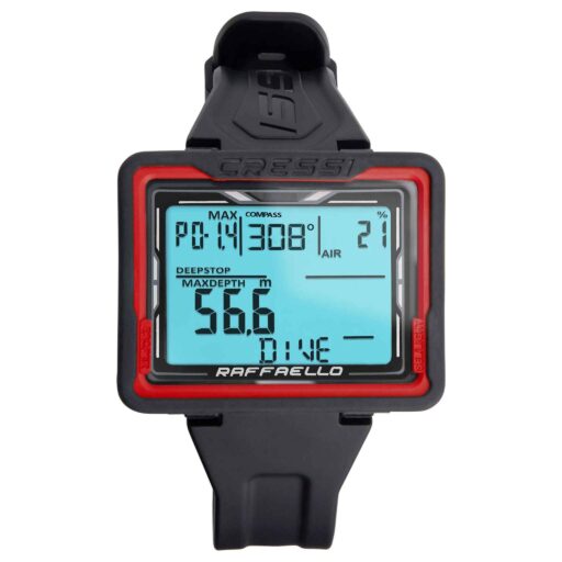 Cressi Raffaello Dive Computer Red