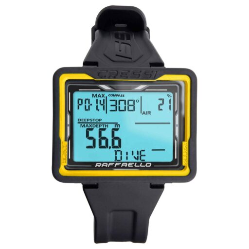 Cressi Raffaello Dive Computer Yellow