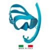 Cressi ZS1 Mask & Corsica Snorkel Set Turquoise