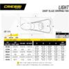 Cressi Light Swimming Fins Size Chart