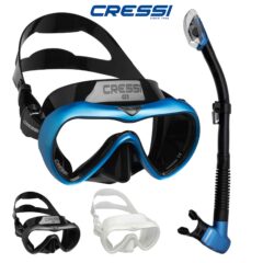Cressi A1 Anti-Fog Dive Mask and Snorkel Combo