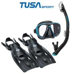 TUSA Sport Powerview Adult Dry Snorkelling Set