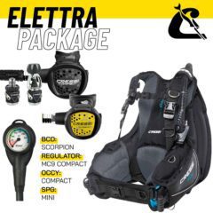 Cressi Elettra MC9 Compact Package