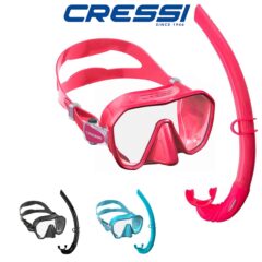 Cressi Z2 Small Dive Mask + Free Snorkel Set