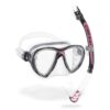 Cressi Big Eyes Evolution Combo - Clear/Pink