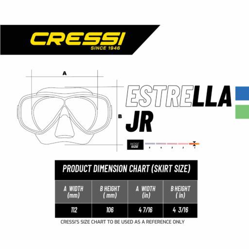 Cressi Estrella Mask Size