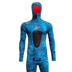 Ocean Hunter Chameleon Offshore 2mm Wetsuit Blue Camo