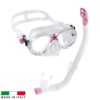 Cressi Marea Junior Mask & Snorkel Set Pink