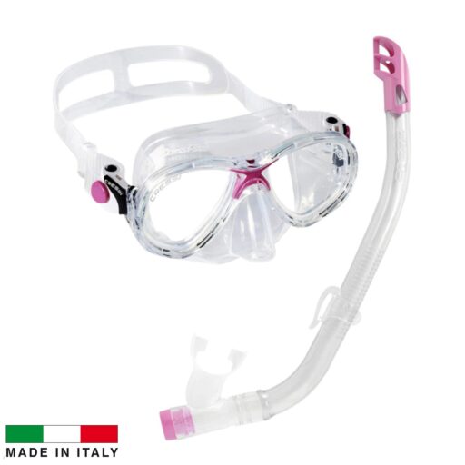 Cressi Marea Junior Mask & Snorkel Set Pink