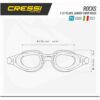 Cressi Junior Rocks Swim Goggles